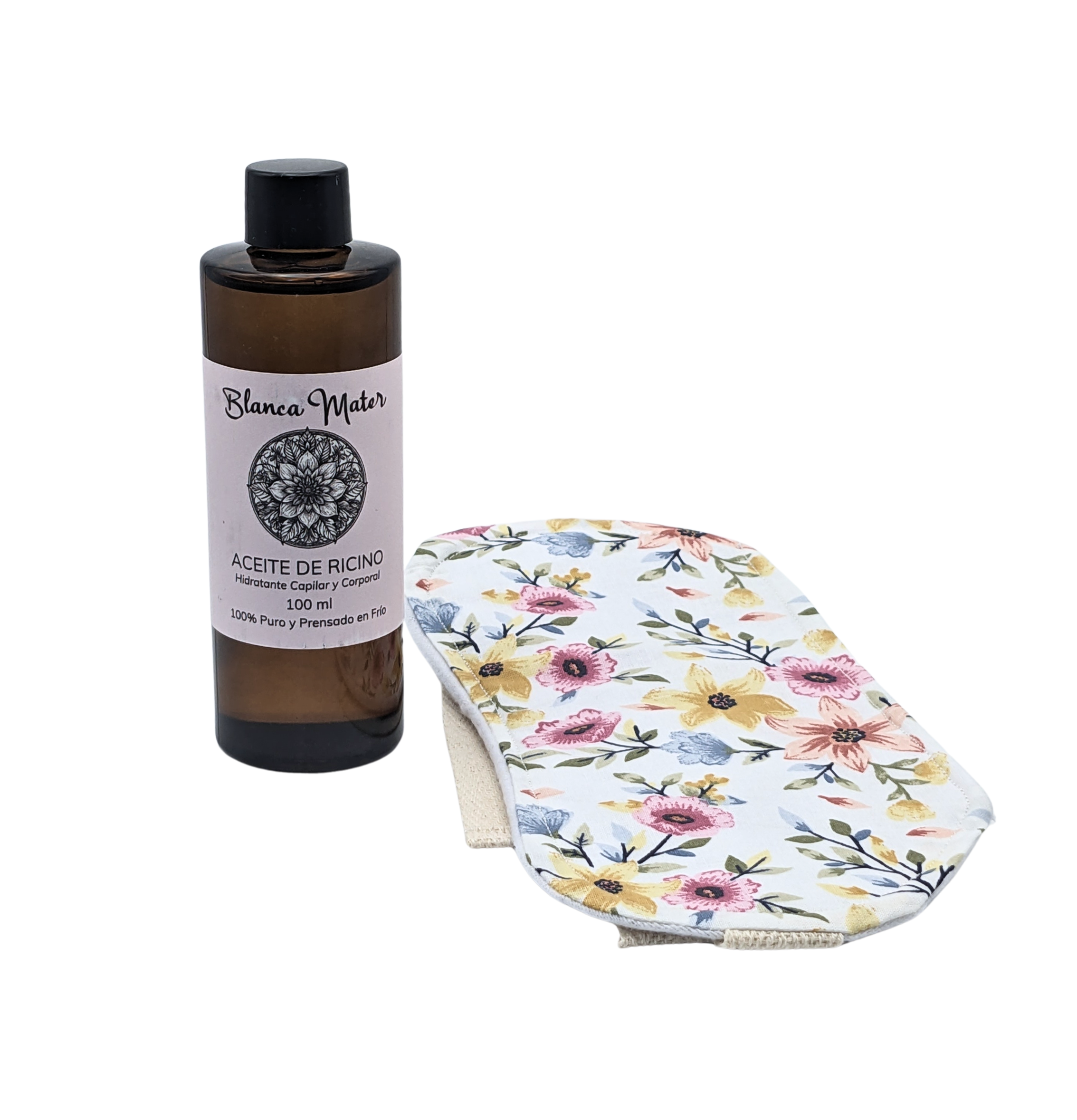 Pack Aceite 100ML + Faja basic BLANCA MATER