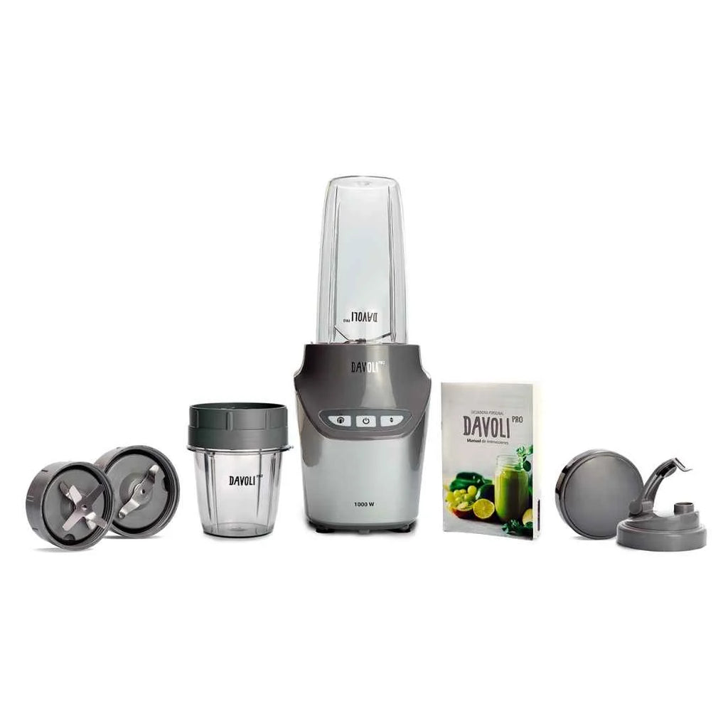 Licuadora Personal de alta potencia 1000 W - DAVOLI PRO | GRIS