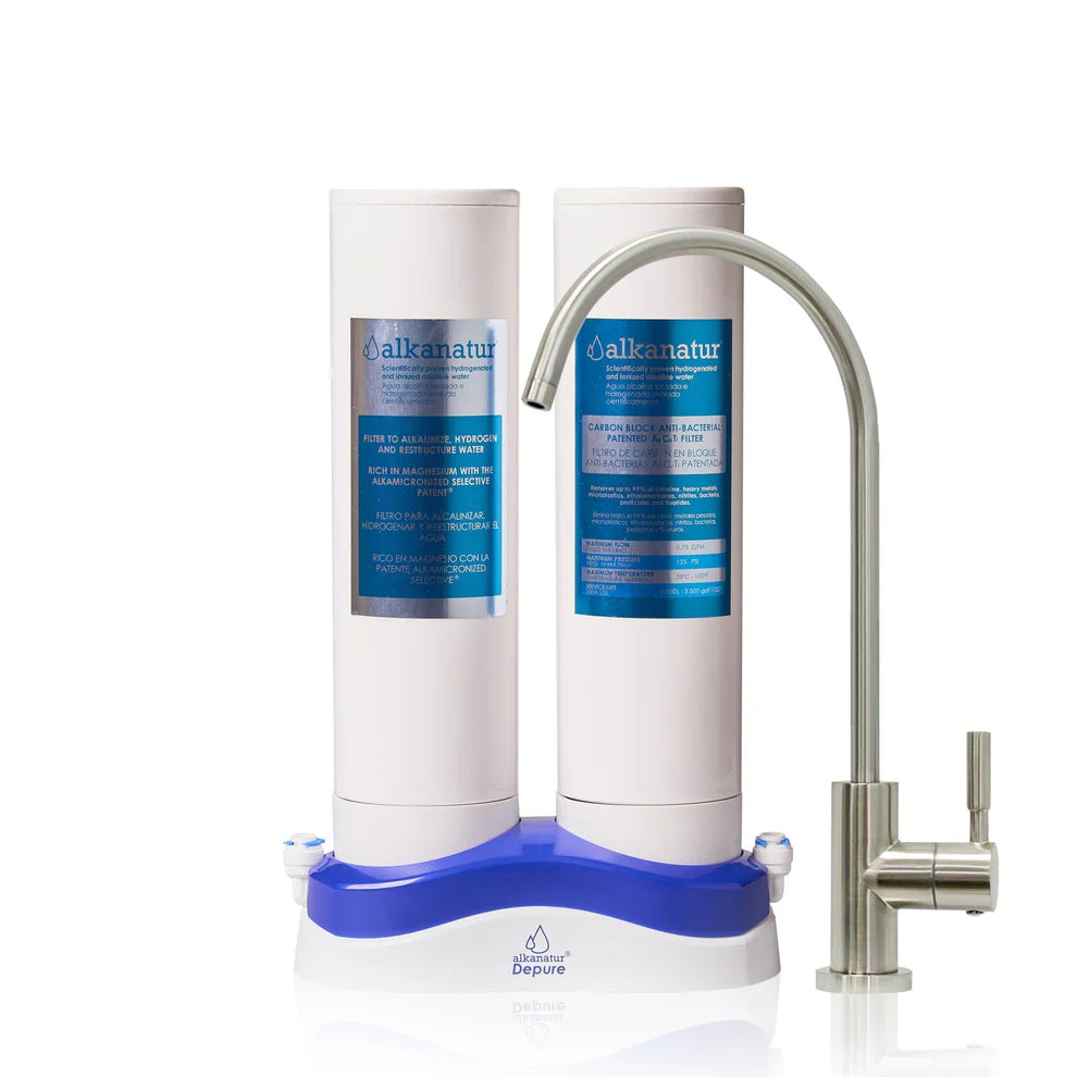 Sistema Depure Alkanatur- Debajo de Lavaplatos con Grifo Metal