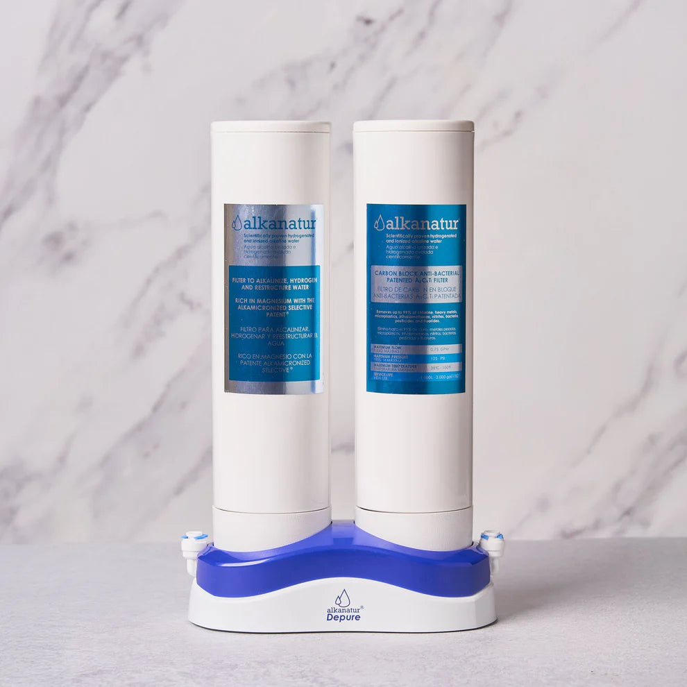 Sistema Depure Alkanatur- Debajo de Lavaplatos con Grifo Metal